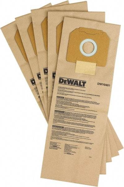 DeWALT - Paper Dust Collection Bag - For DWV010, DWV012 - Apex Tool & Supply
