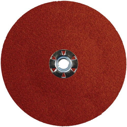 7X5/8-11 36G CER RESIN FIBER DISC - Apex Tool & Supply
