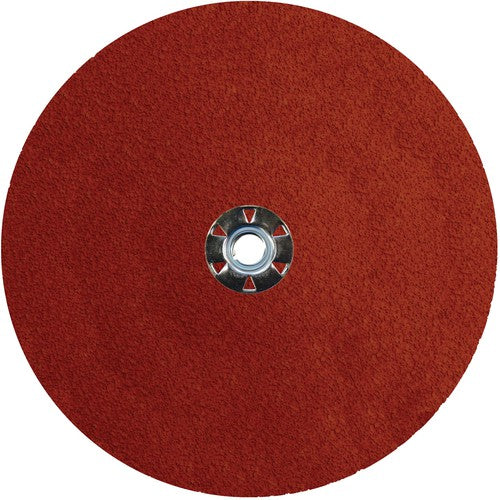 9X5/8-11 24G CER RESIN FIBER DISC - Apex Tool & Supply
