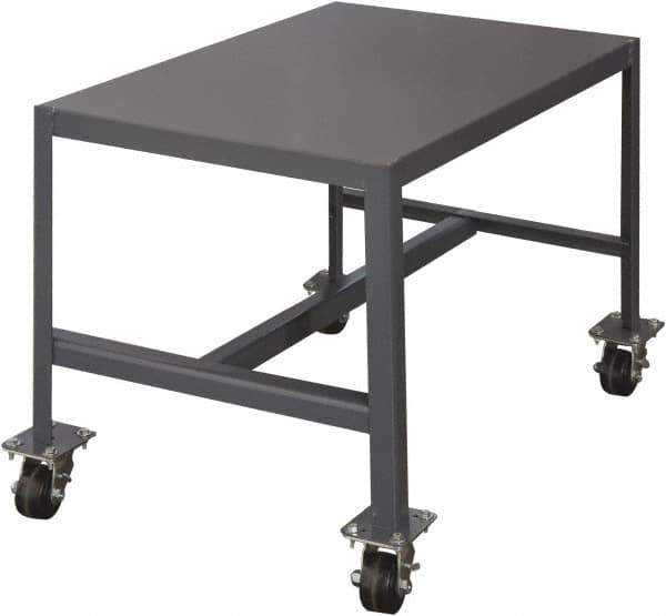 Durham - Mobile Work Bench - Steel, Gray, 24" Long x 18" Deep x 36" High - Apex Tool & Supply