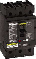 Square D - 600 Volt, 250 Amp, Automatic Molded Case Switch - 2 Pole, 18 at 600 VAC, 35 at 480 VAC, 65 at 240 VAC kA Interrupting Rating, Line/Load Lug Connection - Apex Tool & Supply