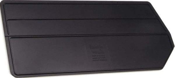 Triton - 6-1/2" High, Black Bin Divider - Use with LocBin - 3-240 - Apex Tool & Supply