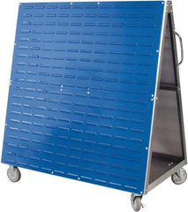 Triton - 29-3/4 Inches Wide x 51-1/2 Inches High x 48 Inches Deep A-Frame Pegboard & Louvered Panel - 650 Lbs. Load Limit, 32 Square Ft. Surface Area - Apex Tool & Supply