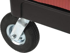 Rubbermaid - 8" High, Cart Caster Kit - Use with FG450088, FG451288, FG451388, FG452010, FG452088, FG453288, FG453388, FG454600, FG454610, FG454888 - Apex Tool & Supply