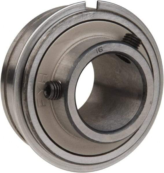 Value Collection - 1" ID x 2.047" OD, 3,147 Lb Dynamic Capacity, Free Spin Insert Insert Bearing - 52100 Steel Insert, 3/4" Race Width, 1,764 Lb Static Capacity - Apex Tool & Supply