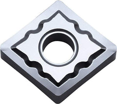 Kyocera - CNGG431 AH Grade KW10 Carbide Turning Insert - Uncoated, 80° Diamond, 1/2" Inscr Circle, 3/16" Thick, 1/64" Corner Radius - Apex Tool & Supply