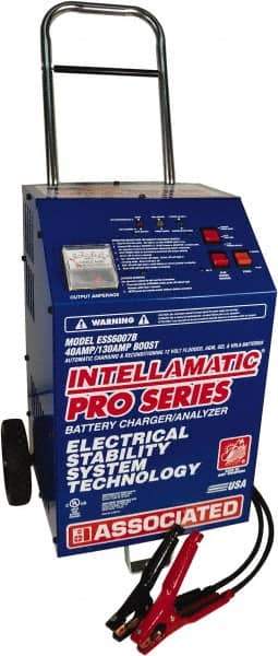 Associated Equipment - 12 Volt Automatic Charger/Maintainer - 40 Amps, 130 Starter Amps - Apex Tool & Supply