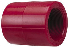 NIBCO - 1/2" PVDF Plastic Pipe Coupling - Schedule 80, FIPT x FIPT End Connections - Apex Tool & Supply