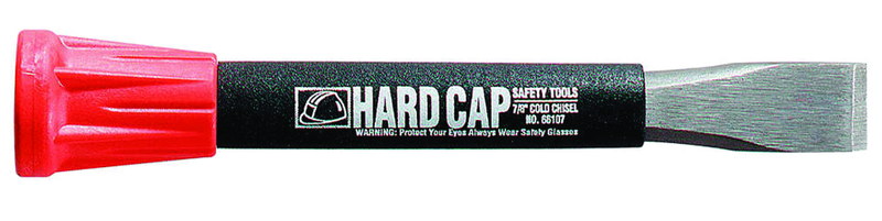 Hard Cap Cold Chisel - 1" Tip x 11" Overall Length - Apex Tool & Supply