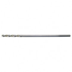 #20 RHS / RHC HSS 135 Degree Split Point NAS907 Type A General Purpose Extended Length Drill - Bright - Apex Tool & Supply