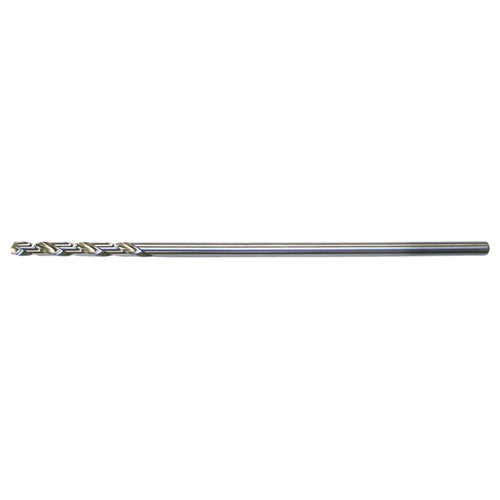 3/8 RHS / RHC HSS 135 Degree Split Point NAS907 Type A General Purpose Extended Length Drill - Bright - Exact Industrial Supply