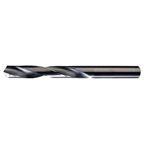 ‎1/16″ Dia. × 1/16″ Shank × 3/4″ Flute Length × 1-1/2″ OAL, 118°, Bright, 2xD Flute, Round Solid Carbide Drill - Exact Industrial Supply