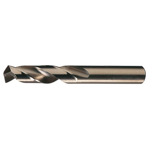 X RHS / RHC HSS-CO 8% (M42) 135 Degree Split Point Heavy Duty Cobalt Screw Machine Drill - Straw / Gold Oxide - Exact Industrial Supply