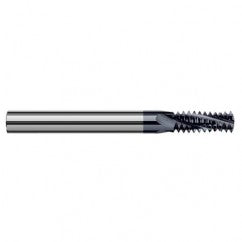 ‎0.2350″ Cutter Diameter × 0.6250″ (5/8″) Length of Cut Carbide Multi-Form 5/16″-24 Thread Milling Cutter, 3 Flutes, AlTiN Coated - Apex Tool & Supply