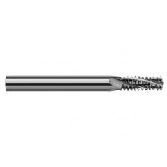 ‎0.3350″ Cutter Diameter × 0.8750″ (7/8″) Length of Cut Carbide Multi-Form 7/16″-20 Thread Milling Cutter, 4 Flutes - Apex Tool & Supply