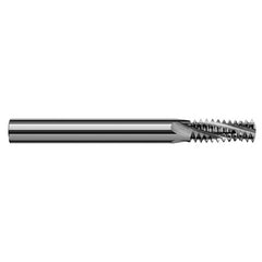 ‎0.3050″ Cutter Diameter × 0.6250″ (5/8″) Length of Cut Carbide Multi-Form 1/4″, 3/8″-18 NPT Thread Milling Cutter, 4 Flutes - Exact Industrial Supply