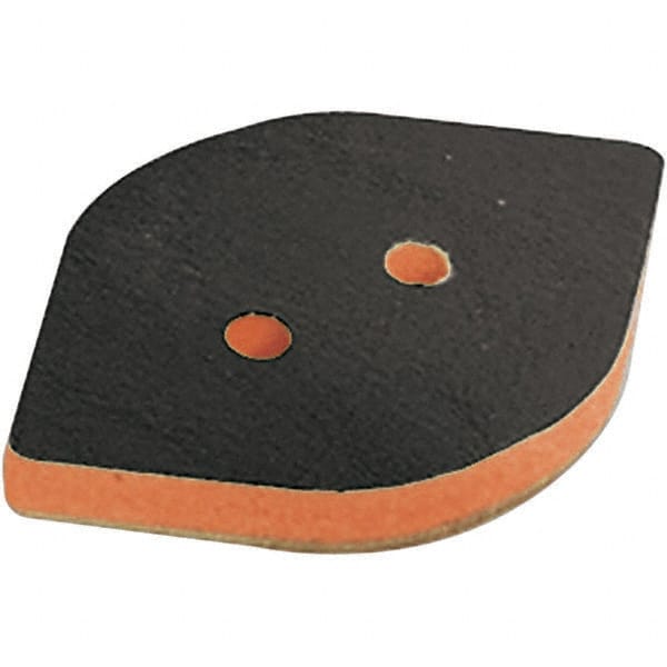 Dynabrade - 2-3/8" Wide, 3-3/4" Long, Tear Drop Conversion Backing Pad - Apex Tool & Supply