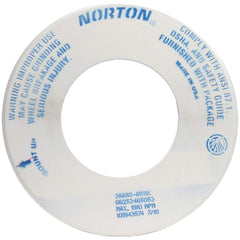 Norton - Tool & Cutter Grinding Wheels Wheel Type: Type 1 Wheel Diameter (Inch): 18 - Apex Tool & Supply