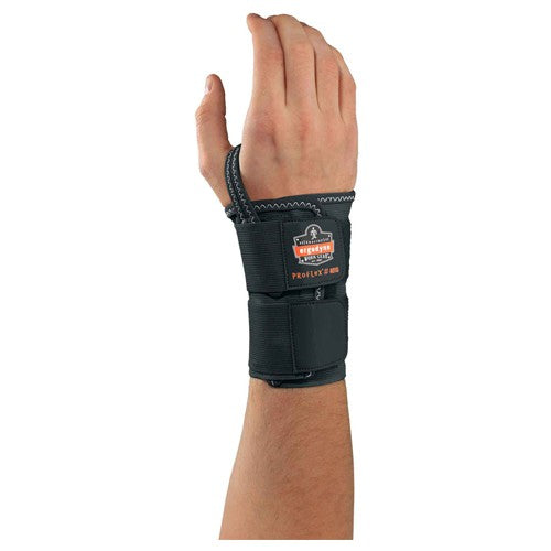 4010 LR Black Double Strap Wrist Support - Apex Tool & Supply