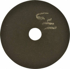 Norton - 7" 60 Grit Aluminum Oxide Cutoff Wheel - 0.05" Thick, 1-1/4" Arbor, 5,460 Max RPM, Use with Stationary Grinders - Apex Tool & Supply