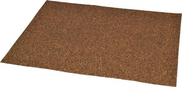 Value Collection - 40 Grit, Aluminum Oxide Sanding Sheet - 11" Long x 9" Wide, Coarse Grade, D Weighted Backing - Apex Tool & Supply