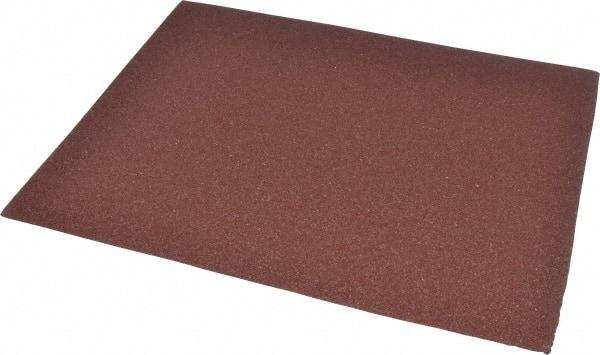 Value Collection - 80 Grit, Aluminum Oxide Sanding Sheet - 11" Long x 9" Wide, Medium Grade, D Weighted Backing - Apex Tool & Supply