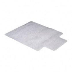 Aleco - 48" Long x 36" Wide, Chair Mat - Single Lip, Beveled Edge Style, Includes Anchorpoints - Apex Tool & Supply