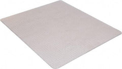 Aleco - 53" Long x 45" Wide, Chair Mat - Rectangular, Beveled Edge Style, Includes Anchorpoints - Apex Tool & Supply