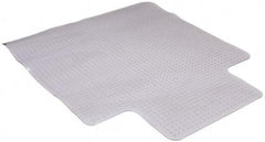 Aleco - 53" Long x 45" Wide, Chair Mat - Single Lip, Beveled Edge Style, Includes Anchorpoints - Apex Tool & Supply