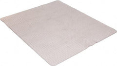 Aleco - 60" Long x 46" Wide, Chair Mat - Rectangular, Beveled Edge Style, Includes Anchorpoints - Apex Tool & Supply