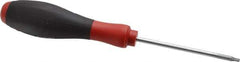 Wiha - T10 Torx Driver - 80mm Blade Length, 7-1/2" OAL, Ergonomic Handle - Apex Tool & Supply
