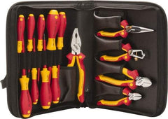 Wiha - 14 Piece Insulated Hand Tool Set - Comes in Zippered Case - Apex Tool & Supply