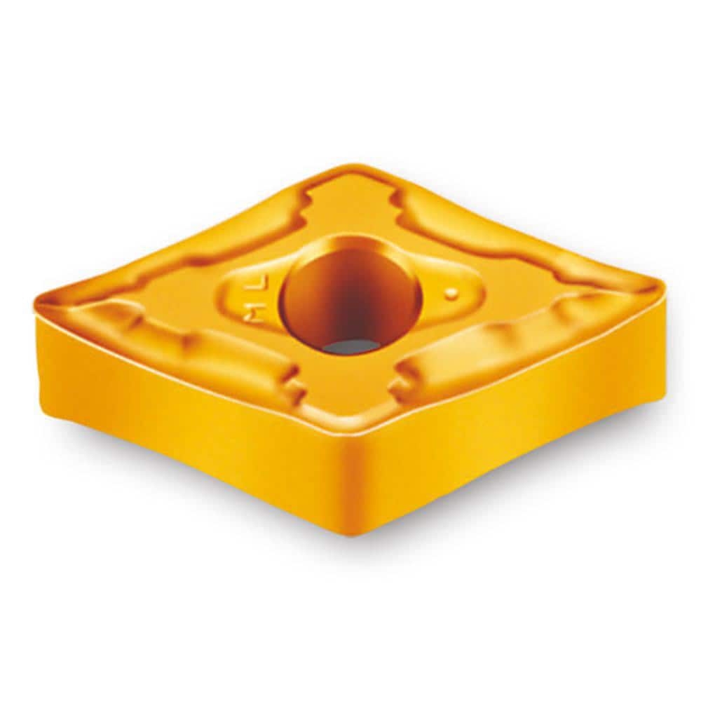 Turning Insert:  DNMG432ML TT5100,  Solid Carbide TiCN, Al2O3 & TiN Finish,  Neutral,  0.6100″ Long,  1/2″ Inscribed Circle,  0.0310″ Corner Radius,  55.0 &deg N/A Diamond,  Series  DNMG