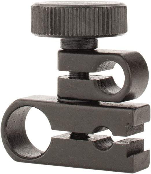 Mitutoyo - Test Indicator Clamp - For Use with 0.157 and 3/8 Inch Diameter Dovetail Test Indicator, Holding Bars - Apex Tool & Supply