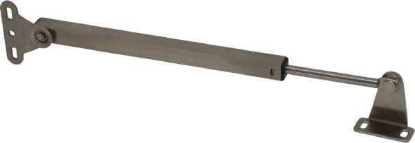 Sugatsune - 6.6 Lb Capacity, Spring Loaded Lid Stay - 90" Max Opening, Satin Stainless Steel - Apex Tool & Supply