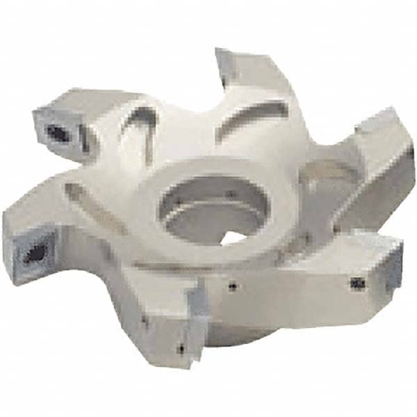 Tungaloy - 125mm Cut Diam, 1" Arbor Hole Diam, Indexable Square-Shoulder Face Mill - Apex Tool & Supply
