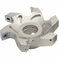 Tungaloy - 125mm Cut Diam, 1" Arbor Hole Diam, Indexable Square-Shoulder Face Mill - Apex Tool & Supply