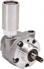 Gast - 0.45 hp Reversible Hub Air Actuated Motor - 0:00 Gear Ratio, 6,000 Max RPM, 0.96" Shaft Length, 3/8" Shaft Diam - Apex Tool & Supply