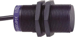 Telemecanique Sensors - NPN, PNP, 15mm Detection, Cylinder, Inductive Proximity Sensor - 2 Wires, IP68, 24 to 240 VAC/VDC @ 50/60 Hz, M30x1.5 Thread, 62mm Long - Apex Tool & Supply