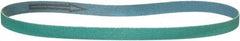 DeWALT - 3/4" Wide x 18" OAL, 80 Grit, Aluminum Oxide Abrasive Belt - Aluminum Oxide, Medium, Nonwoven, Wet/Dry - Apex Tool & Supply
