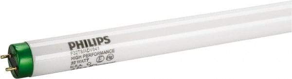 Philips - 32 Watt Fluorescent Tubular Medium Bi-Pin Lamp - 4,100°K Color Temp, 2,950 Lumens, T8, 30,000 hr Avg Life - Apex Tool & Supply