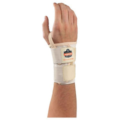 4010 MR Tan Double Strap Wrist Support - Apex Tool & Supply
