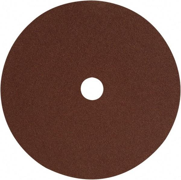 DeWALT - 4" Diam 5/8" Hole 60 Grit Fiber Disc - Medium Grade, Aluminum Oxide, 15,200 Max RPM - Apex Tool & Supply