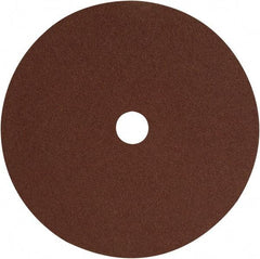 DeWALT - 5" Diam 7/8" Hole 80 Grit Fiber Disc - Medium Grade, Aluminum Oxide, 12,200 Max RPM - Apex Tool & Supply