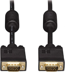 Tripp-Lite - 10' Long, HD15/HD15 Computer Cable - Black, Male x Male - Apex Tool & Supply