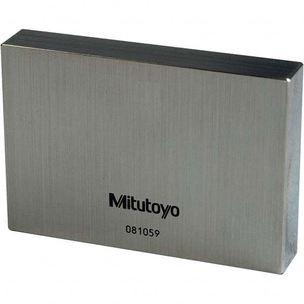 Mitutoyo - 100mm Steel Rectangular Gage Block - Apex Tool & Supply