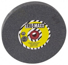 Tru-Maxx - 60 Grit Aluminum Oxide Bench & Pedestal Grinding Wheel - 12" Diam x 1-1/2" Hole x 2" Thick, 2705 Max RPM, P Hardness, Medium Grade , Vitrified Bond - Apex Tool & Supply