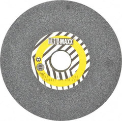 Tru-Maxx - 60 Grit Aluminum Oxide Bench & Pedestal Grinding Wheel - 6" Diam x 1" Hole x 1/2" Thick, 5410 Max RPM, O Hardness, Medium Grade , Vitrified Bond - Apex Tool & Supply
