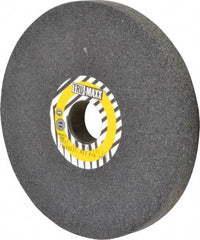 Tru-Maxx - 46 Grit Aluminum Oxide Bench & Pedestal Grinding Wheel - 7" Diam x 1" Hole x 3/4" Thick, 3600 Max RPM, O Hardness, Coarse Grade , Vitrified Bond - Apex Tool & Supply