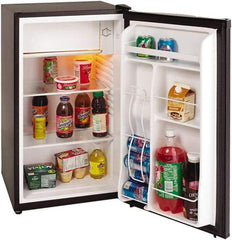 Avanti - 3.3 Cubic Ft. Black Office Refrigerator - 18-1/2 Inch Wide x 17-1/2 Inch Deep x 33-1/2 Inch High - Apex Tool & Supply